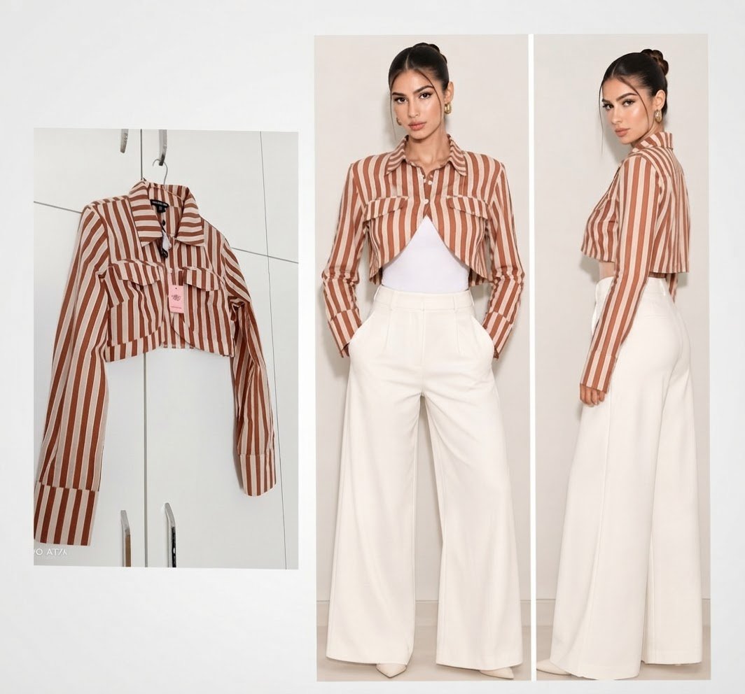Chemise courte prettylittlethings