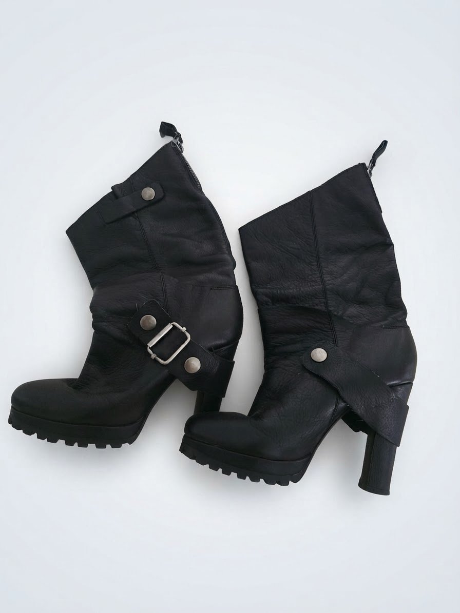 Bottines cuir veritable 