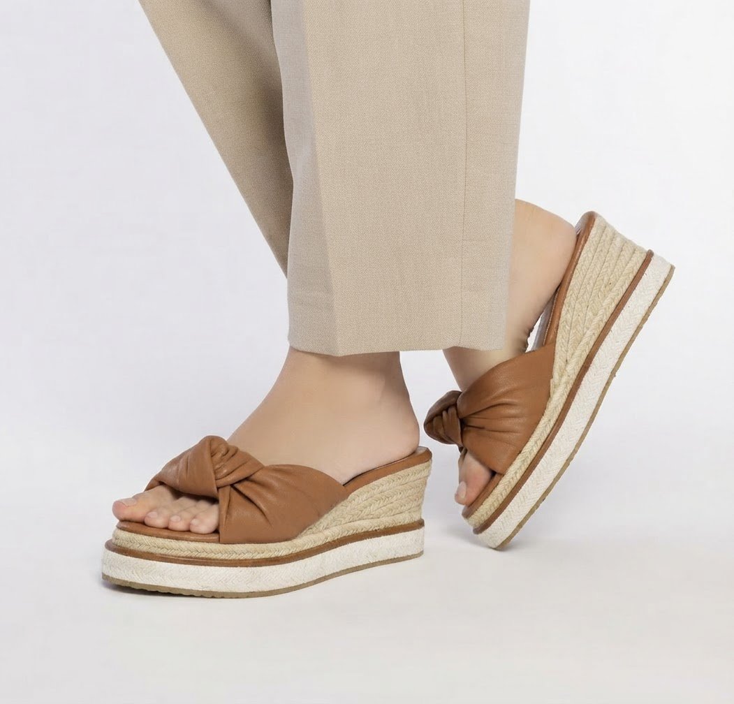 Mules en cuir
