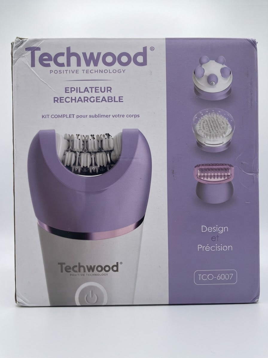 Techwood épilateur rechargeable