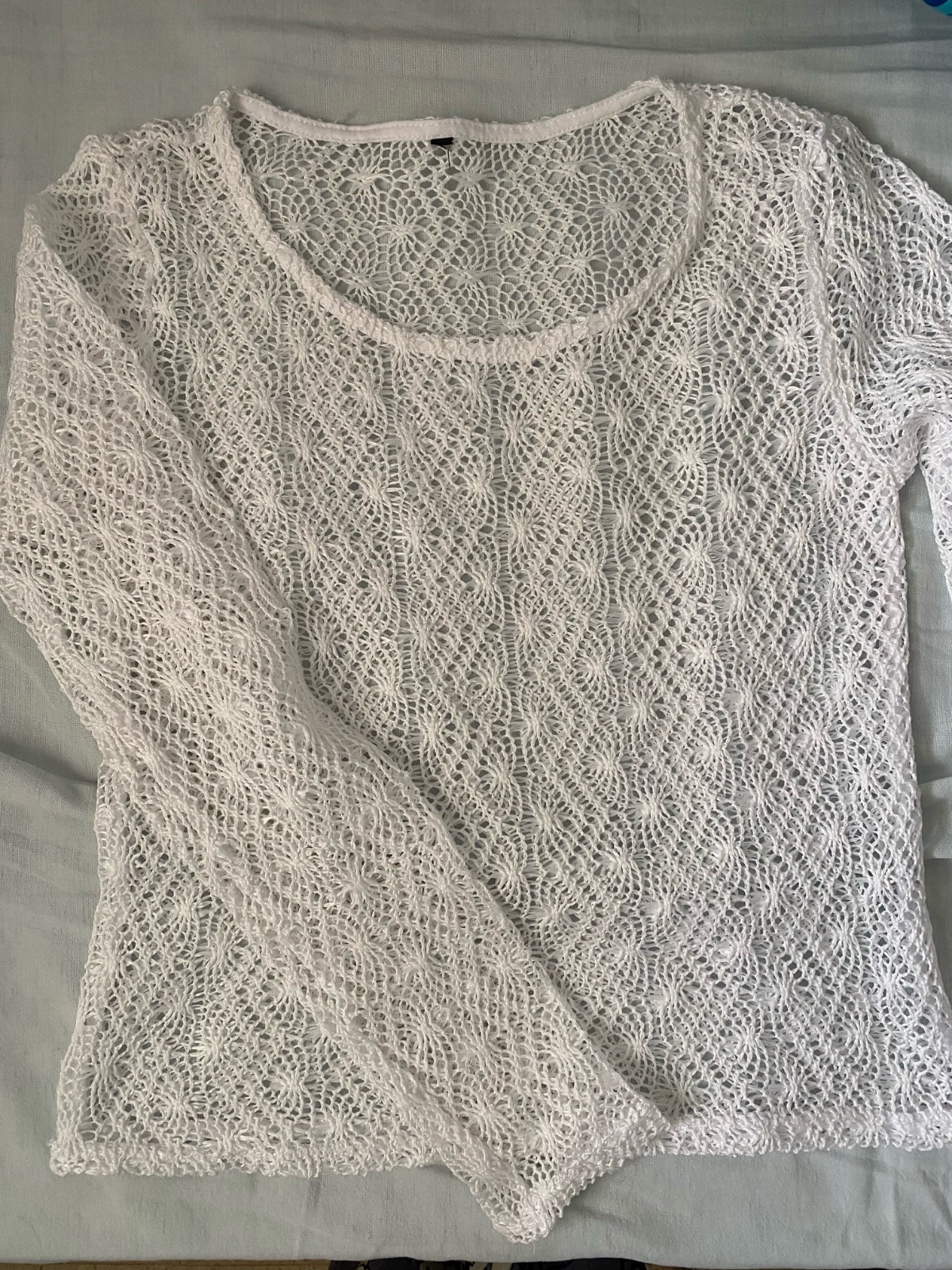Pull blanc