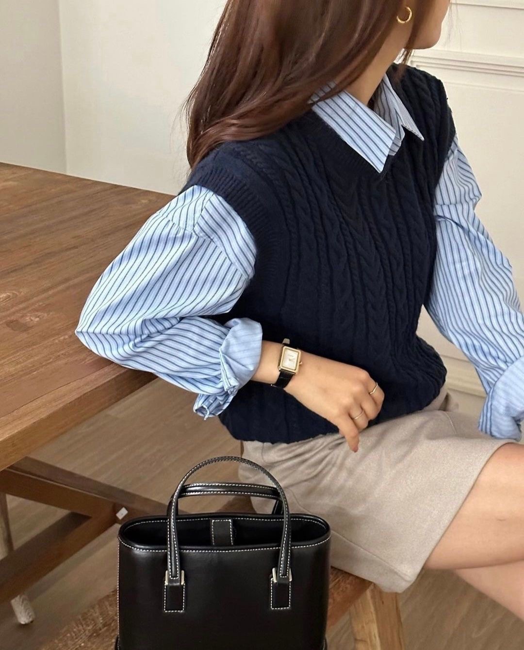 Pull bleu