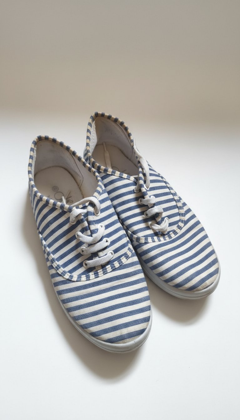 Baskets en toile 