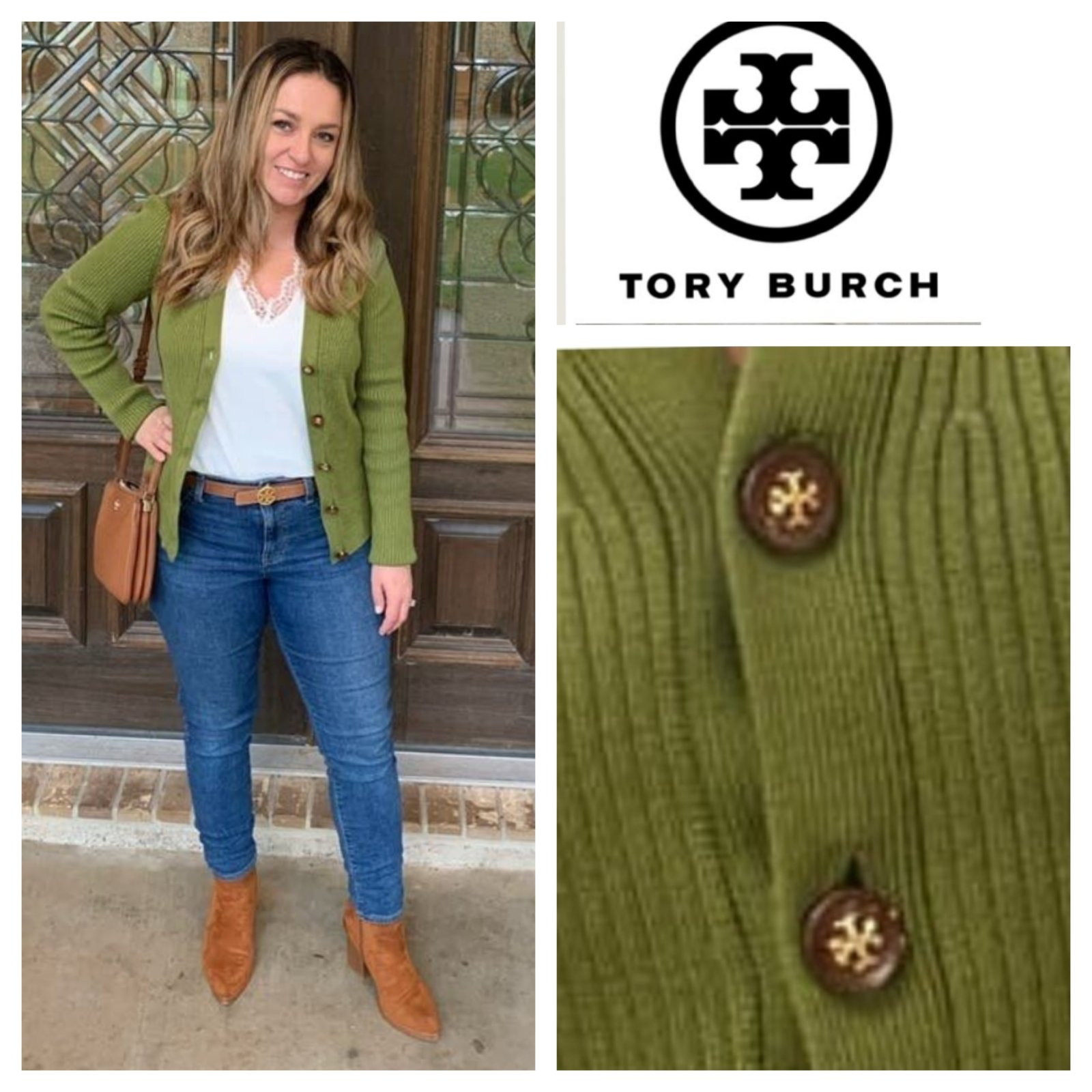 Cardigane tory burch authentique 