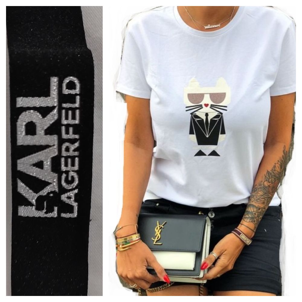 T-shirt karl lagerfeld authentique 