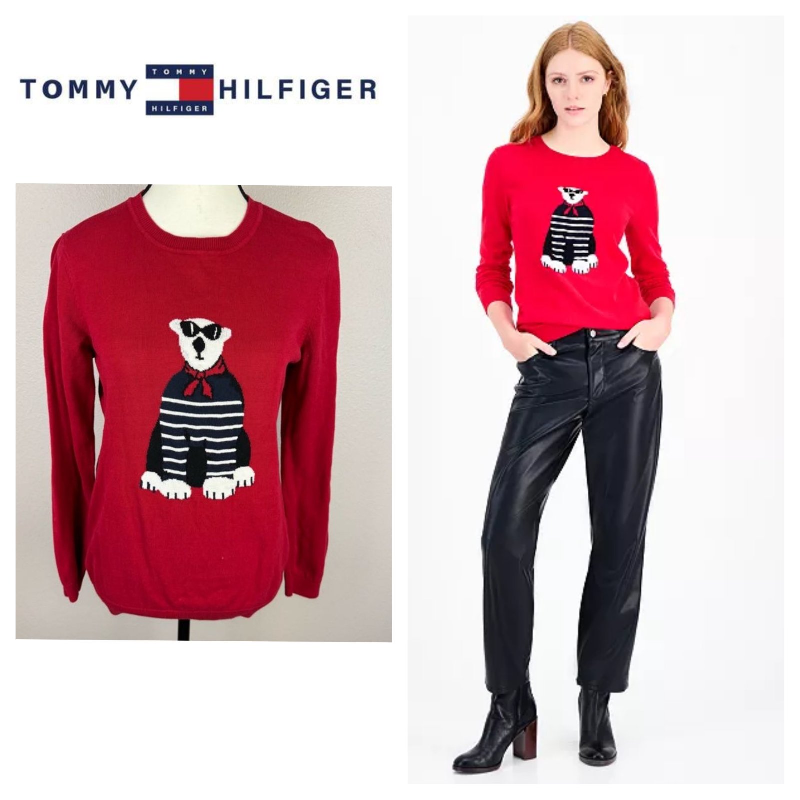 Pull tommy authentique 