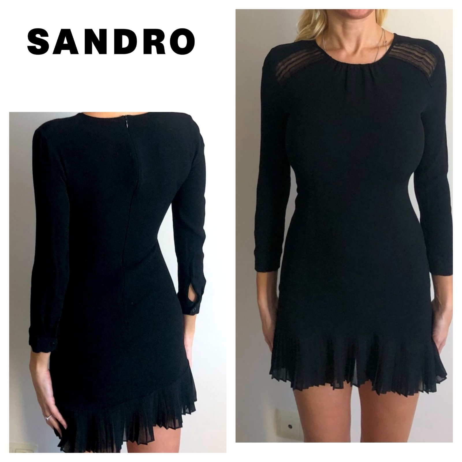 Robe sandro authentique 