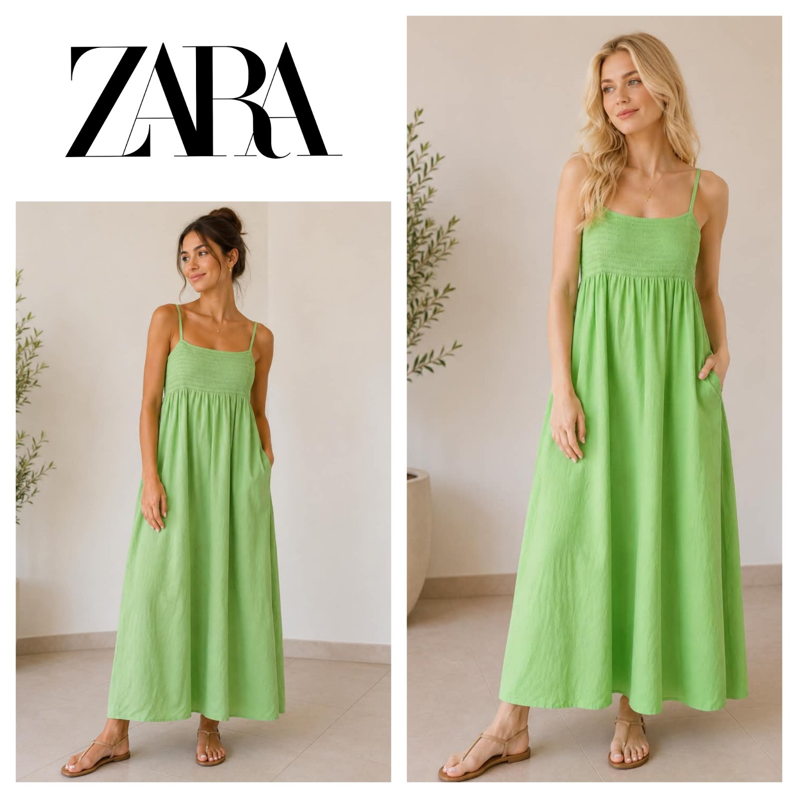 Robe zara maxi tt neuf 
