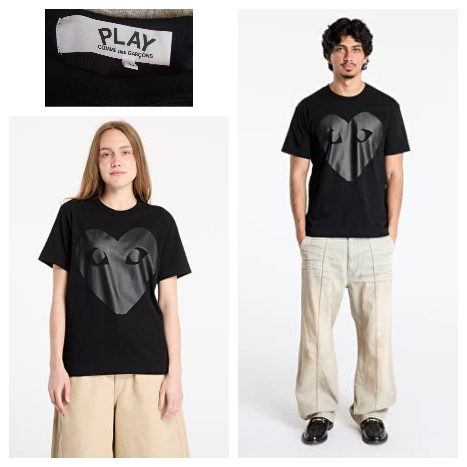 T-shirt play comme des garçons authentique tt neuf tt neuf