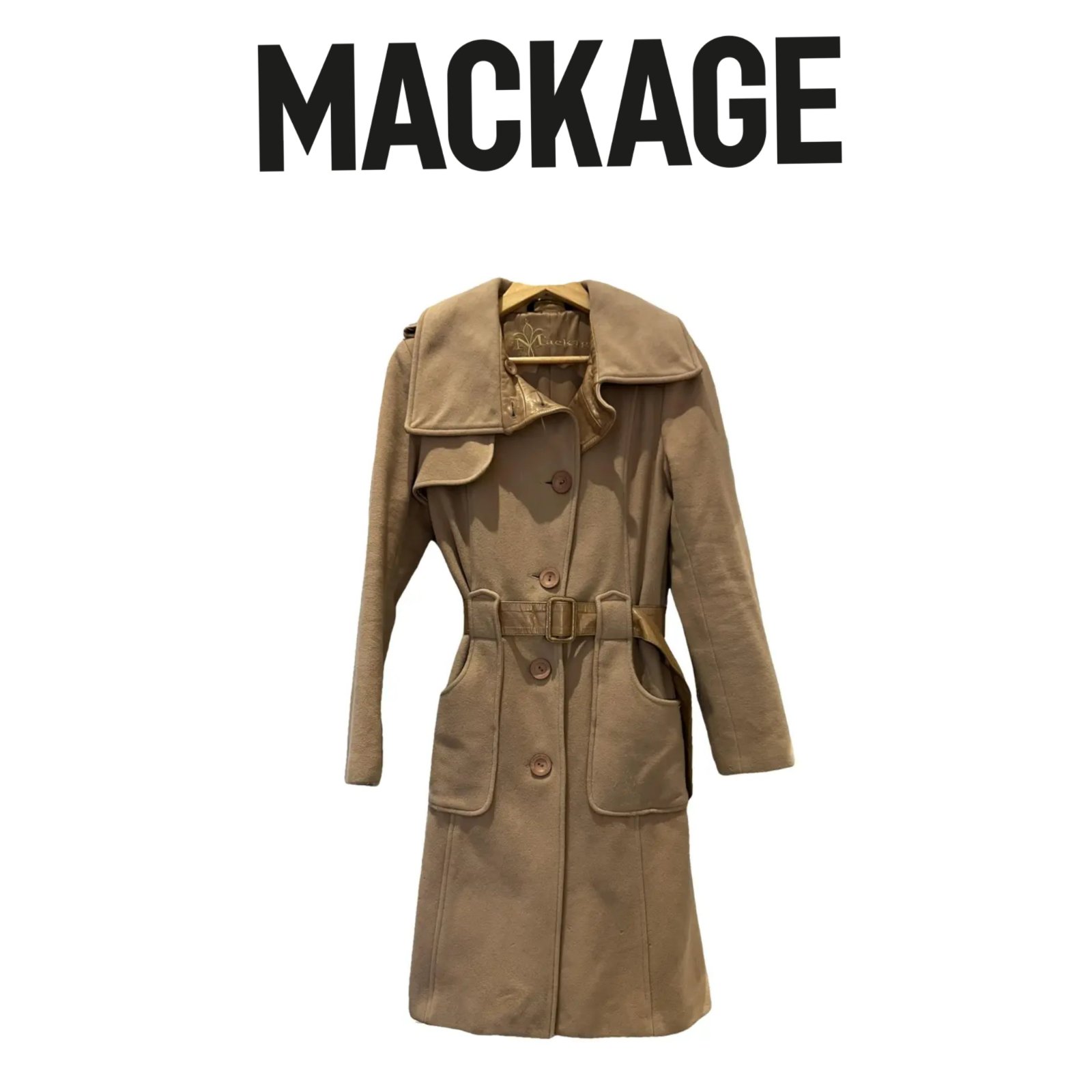 Manteau mackage authentique en laine 