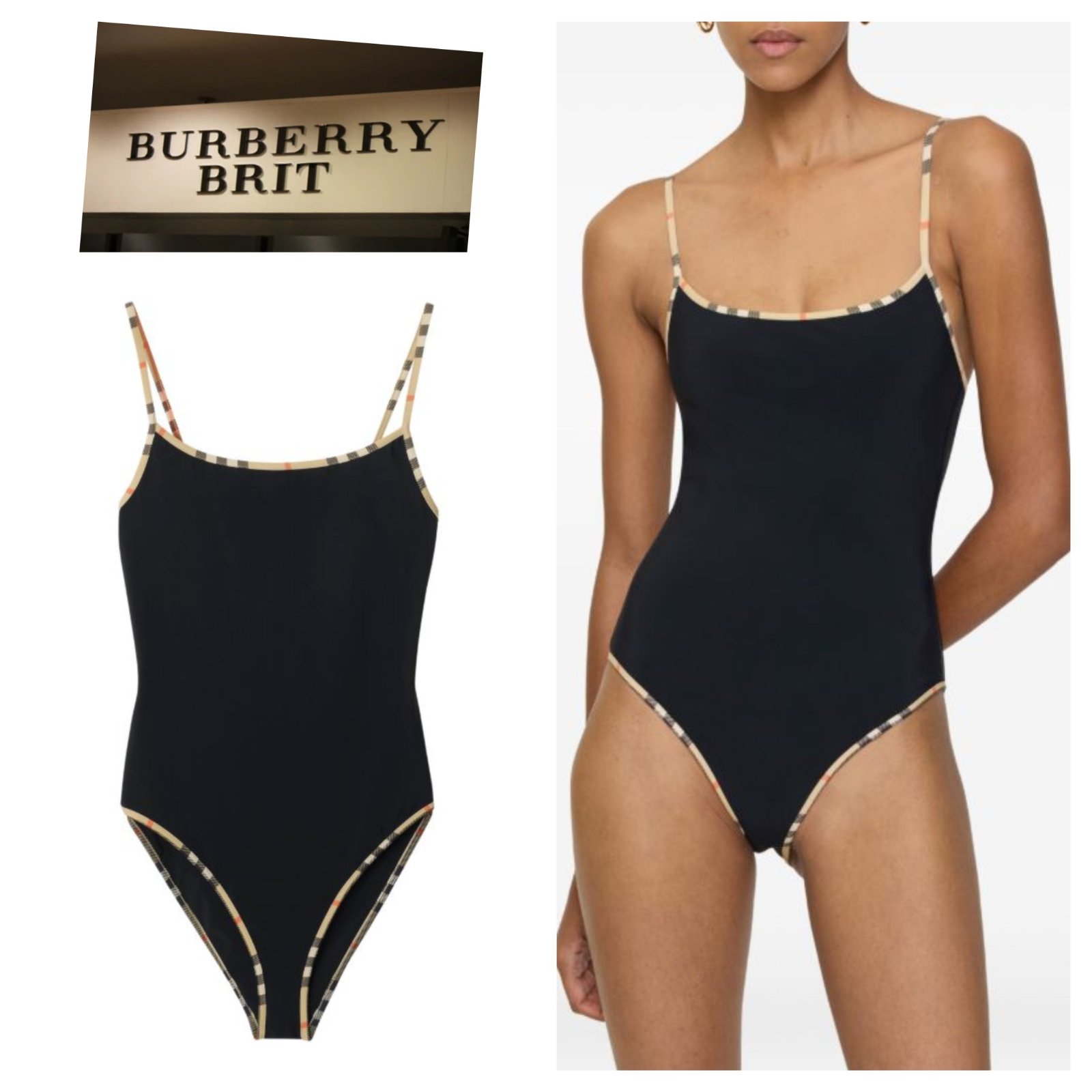 Maillot burberry authentique 