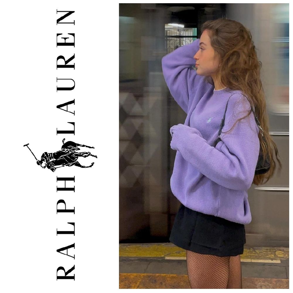 Pull ralph lauren lilas 