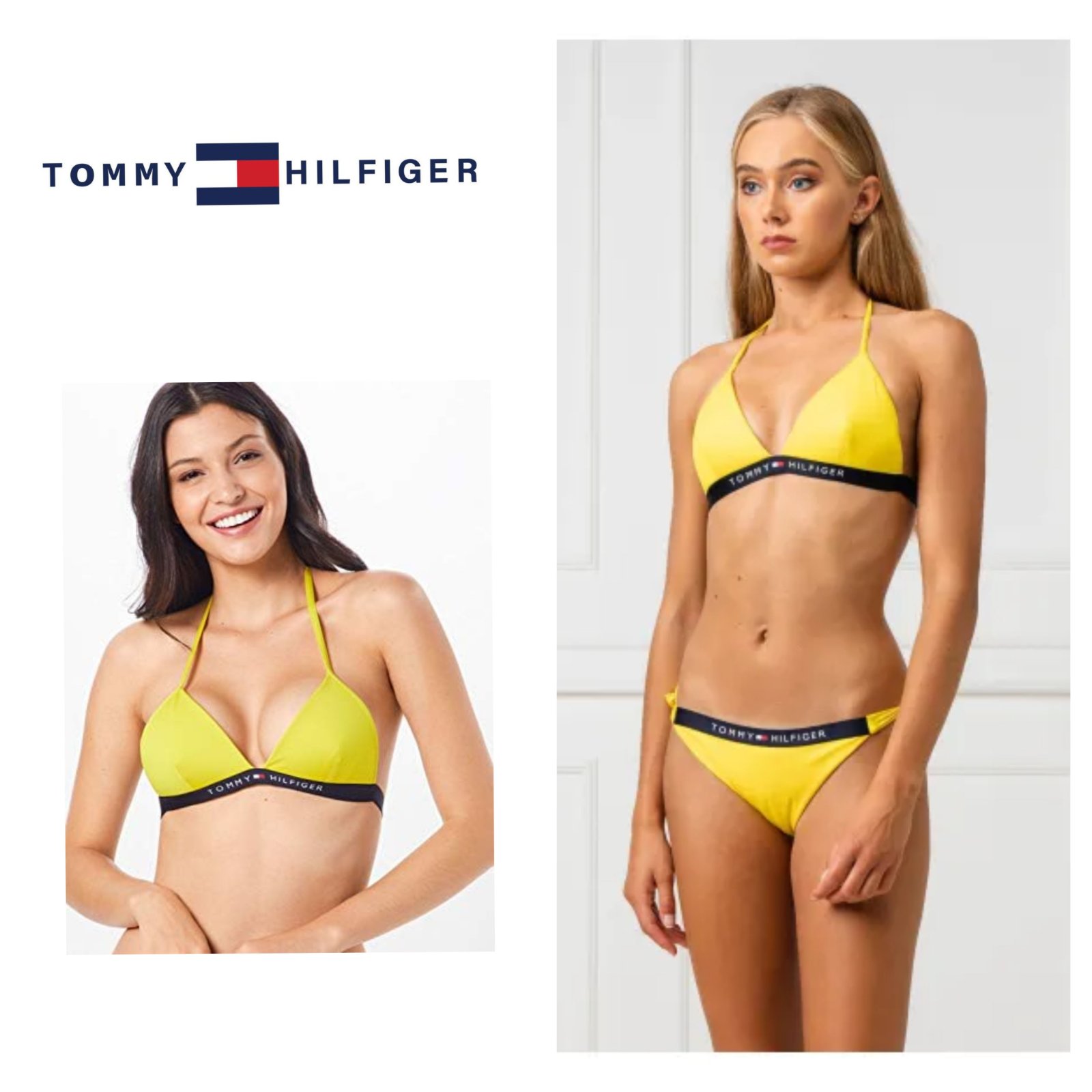 Maillot deux pièces tommy authentique 