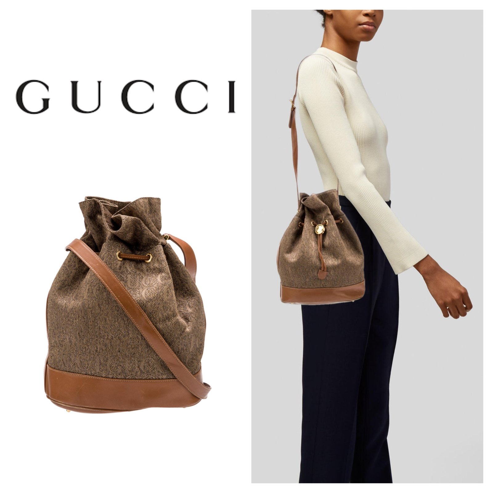 Sac gucci authentique monogramme 
