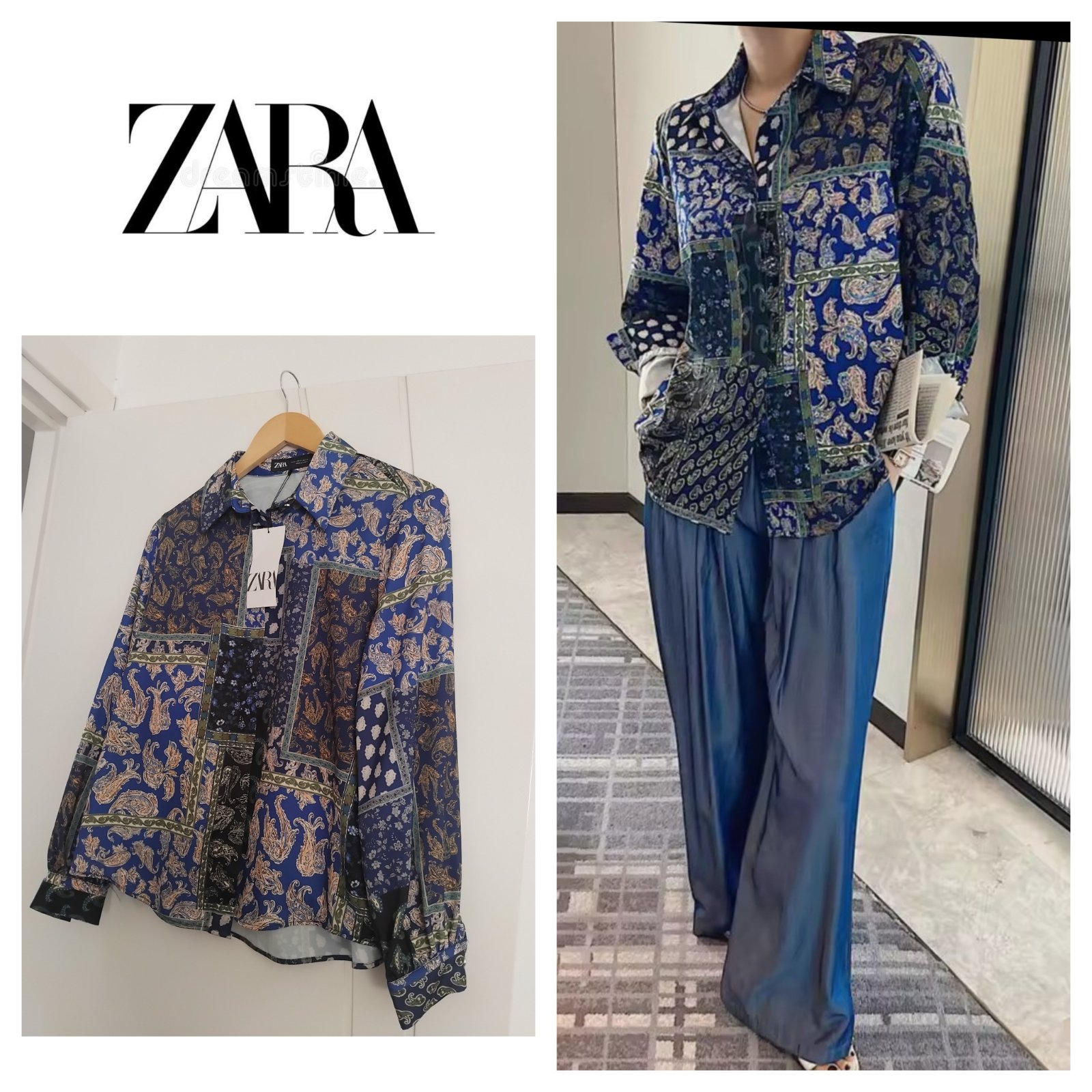 Chemise zara neuf 