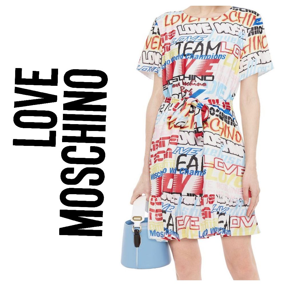 Robe love moschino monogramme 