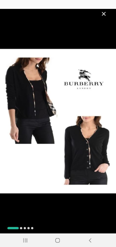 cardigan burberry 