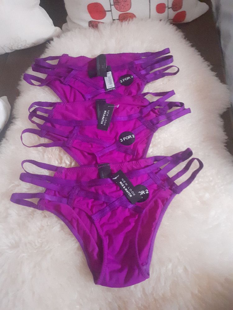 3 slip newlook neuf