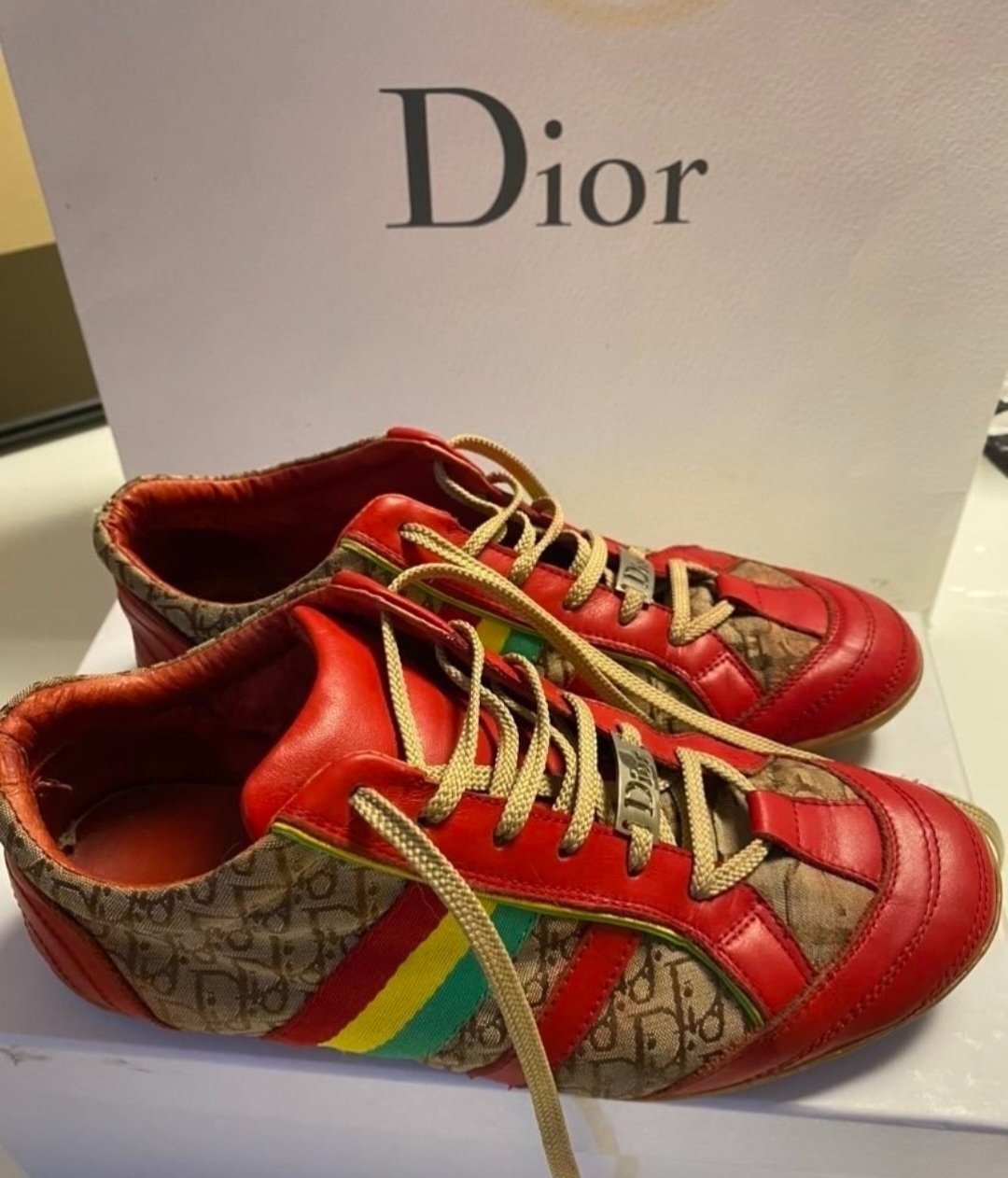 Baskets dior authentique 