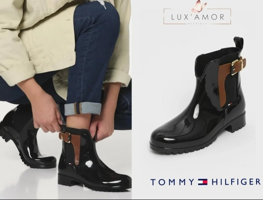 Bottine de pluie tommy authentique 