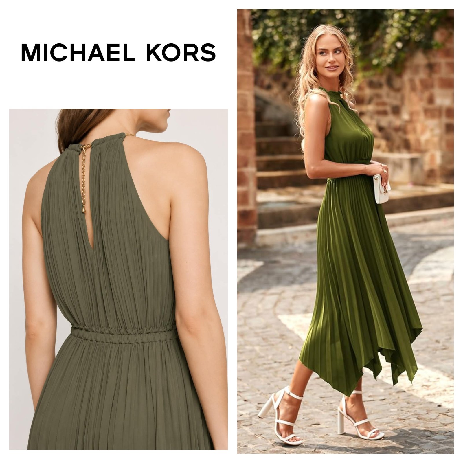 Robe soirée michael kors authentique tt neuf 