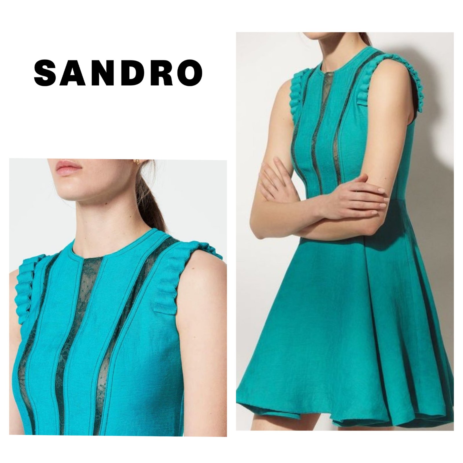 Robe sandro authentique 