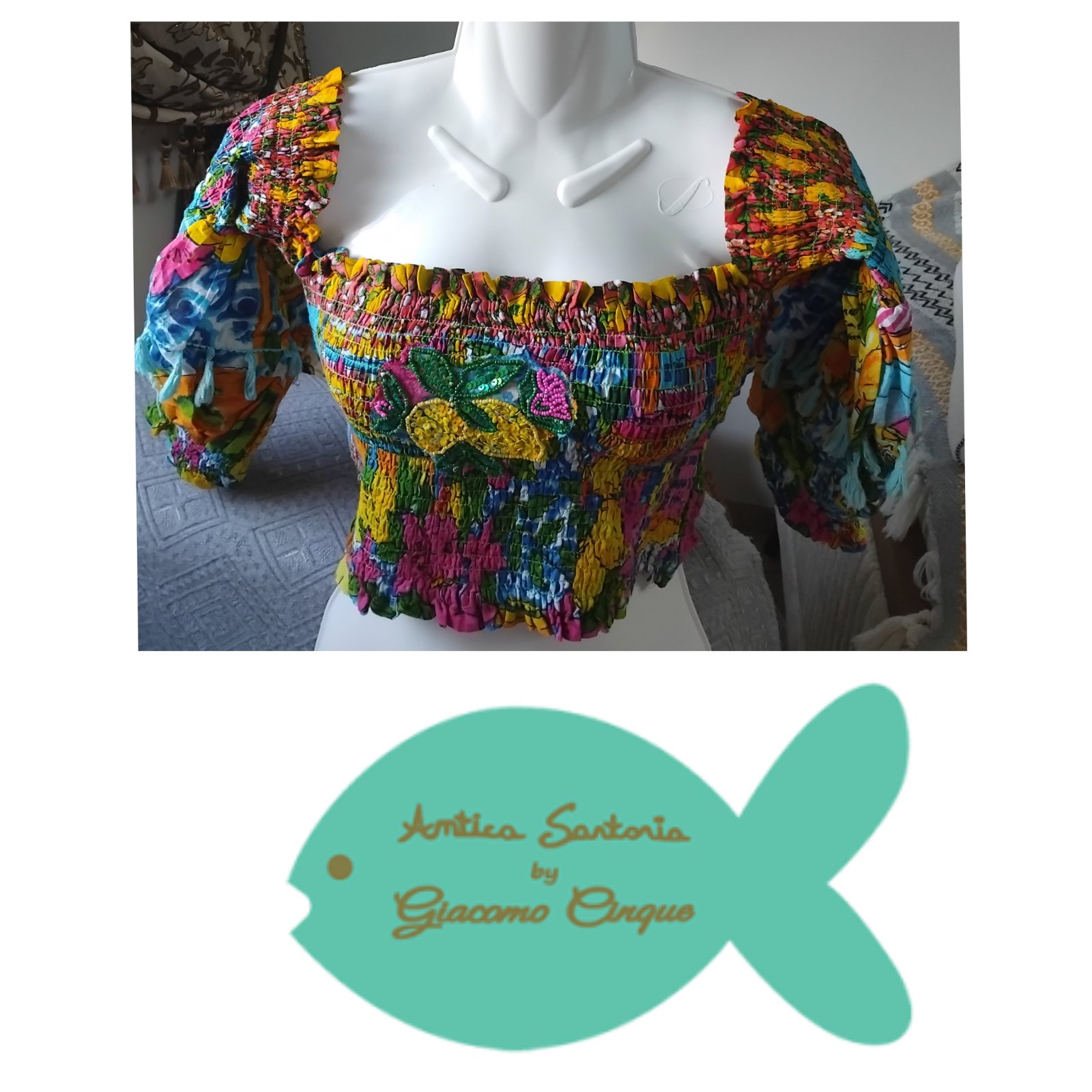 Blouse antica sartoria authentique 