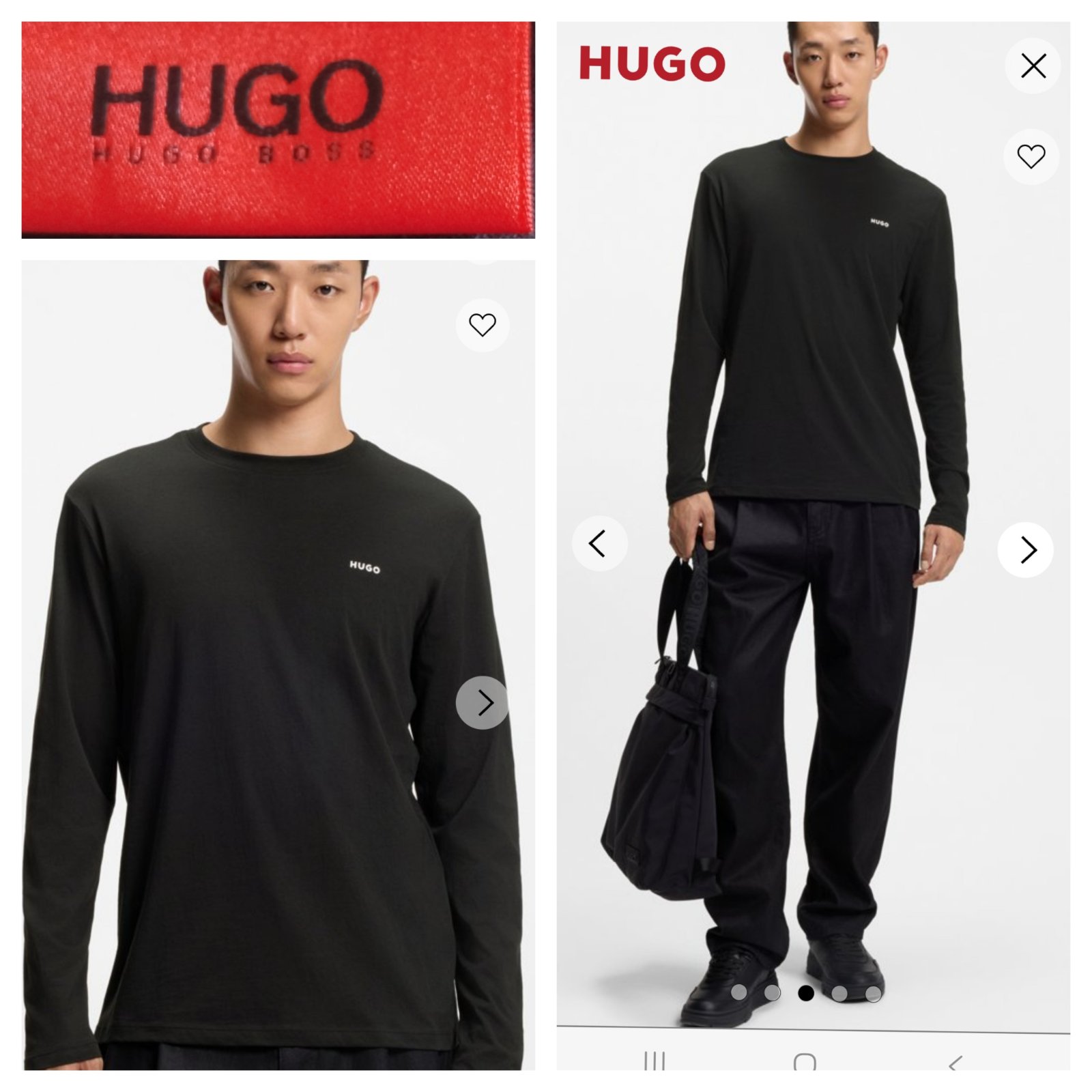 Pull coton homme hugo boss authentique 