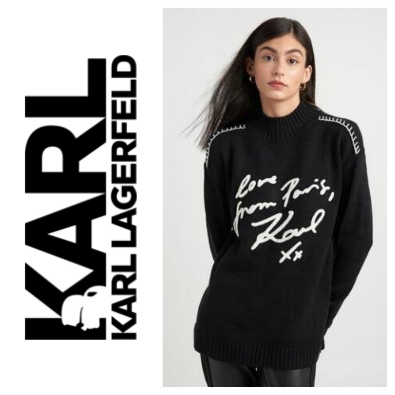 Pull karl lagerfeld authentique 