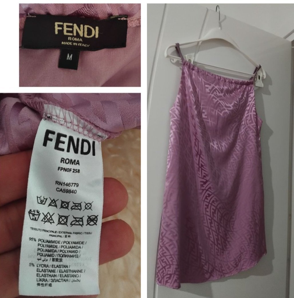 Robe fendi monogramme 