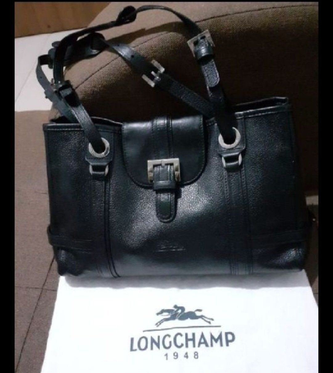 Sac longchamp cuir authentique tt neuf