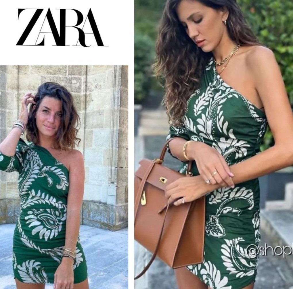 Robe zara élastique 