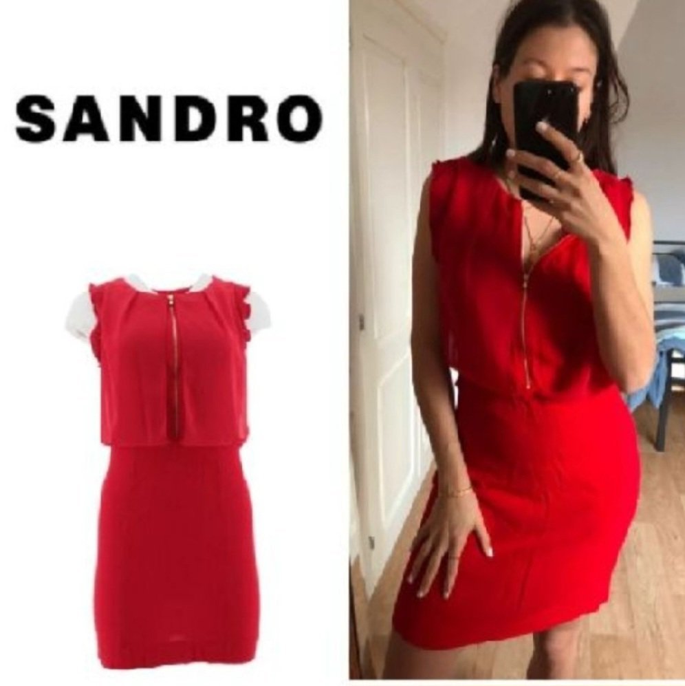 Robe sandro authentique 