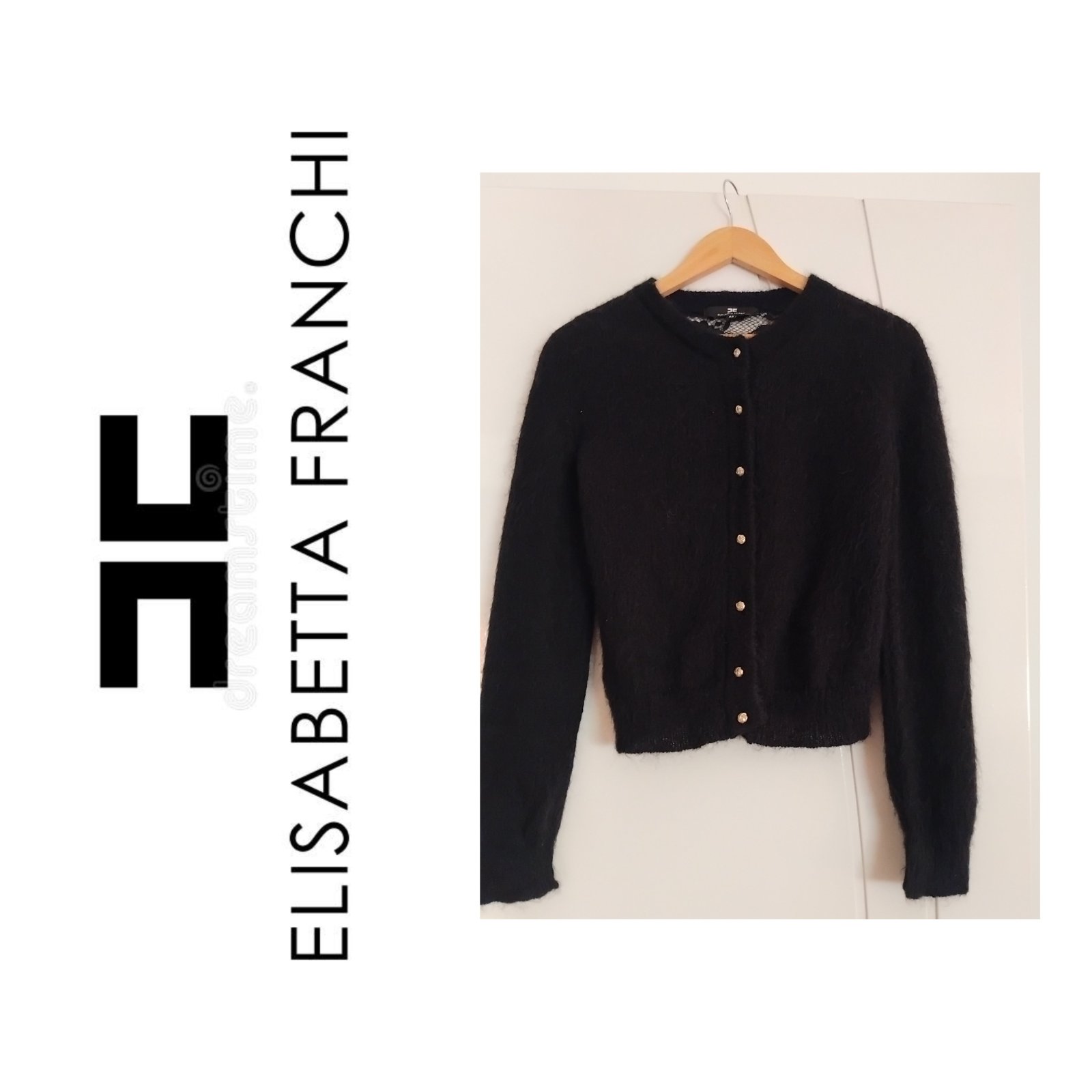 Cardigane elisabetta franchi en mohair 
