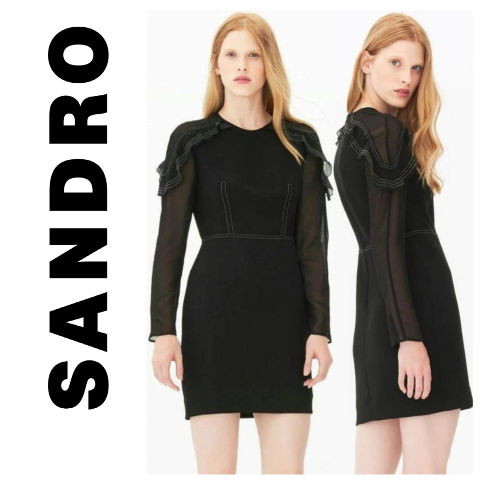 Robe sandro authentique neuf avec ticket 