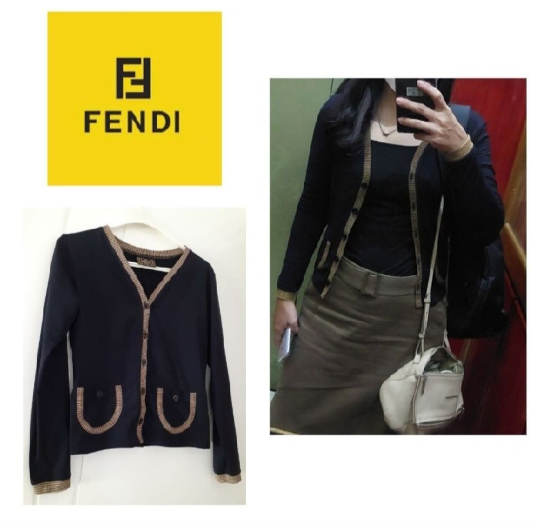 Cardigane fendi authentique