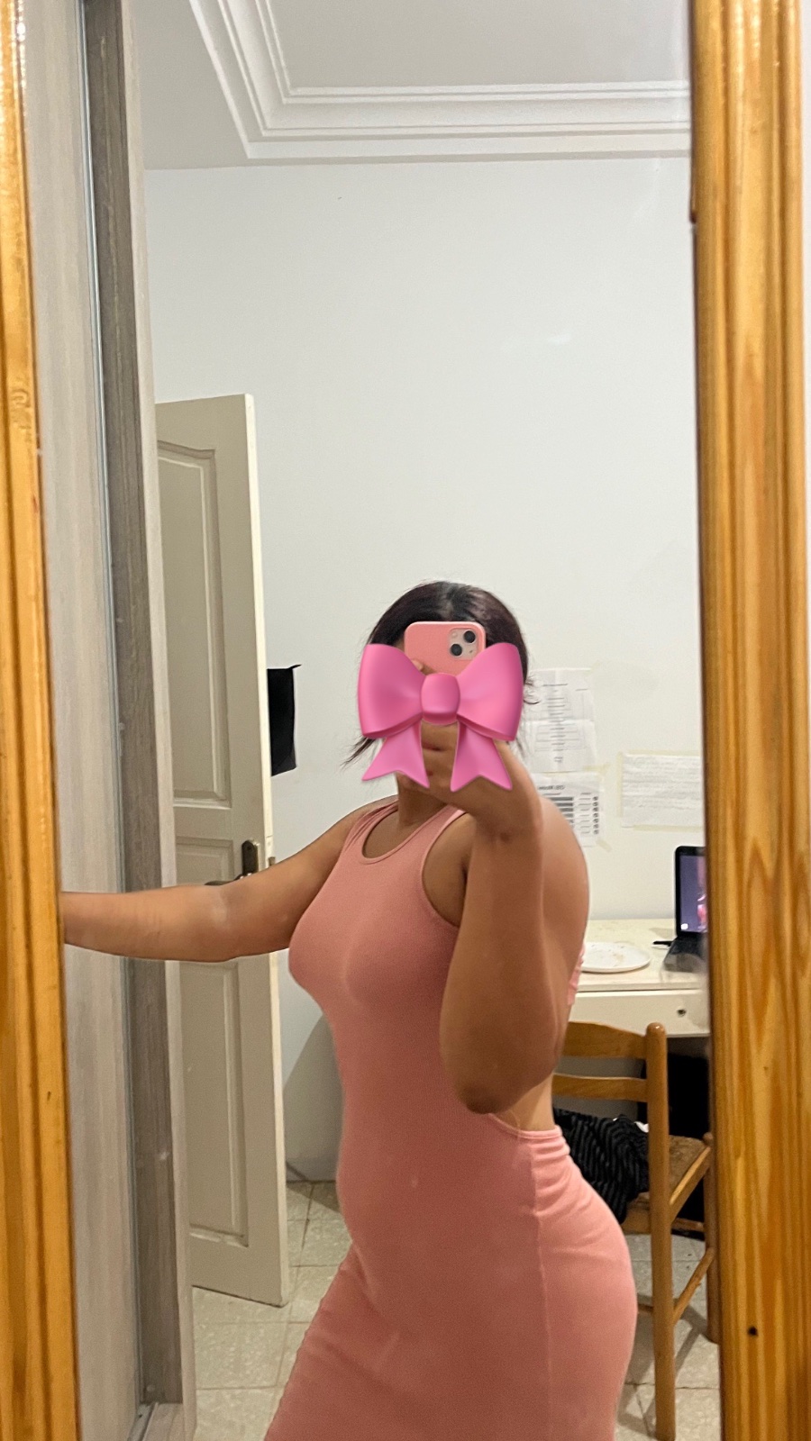 Robe rose