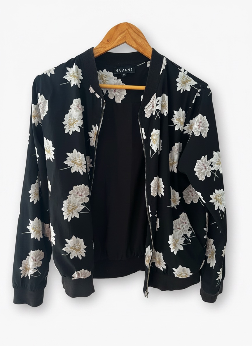 Gilet fleurie 