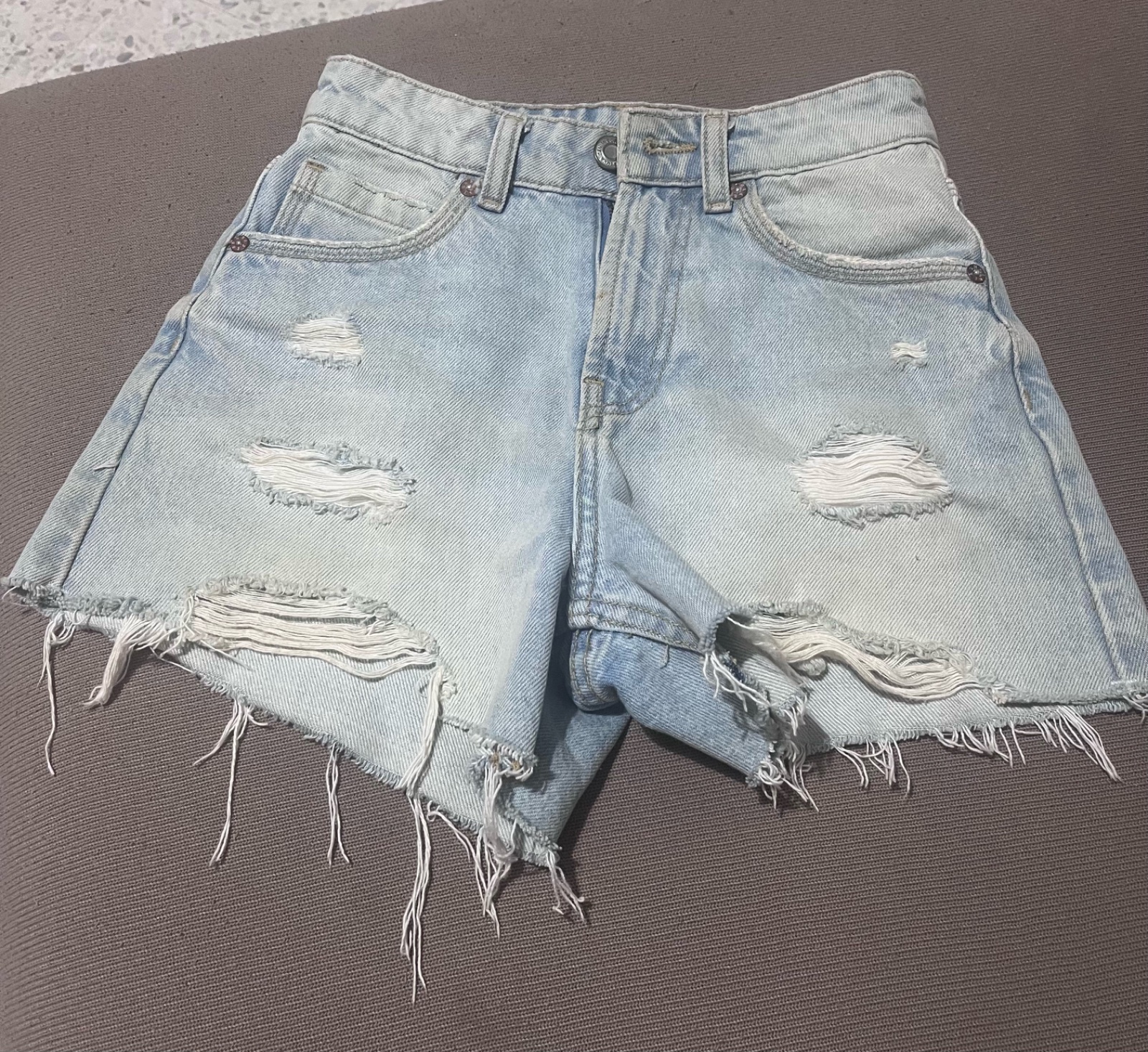 Short denim bershka