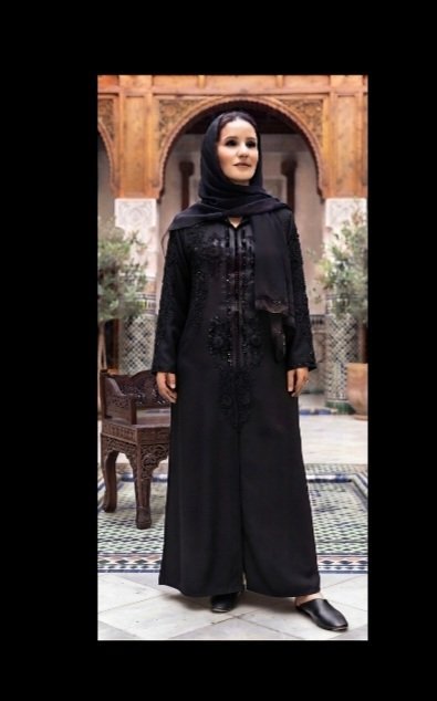 Abaya noire