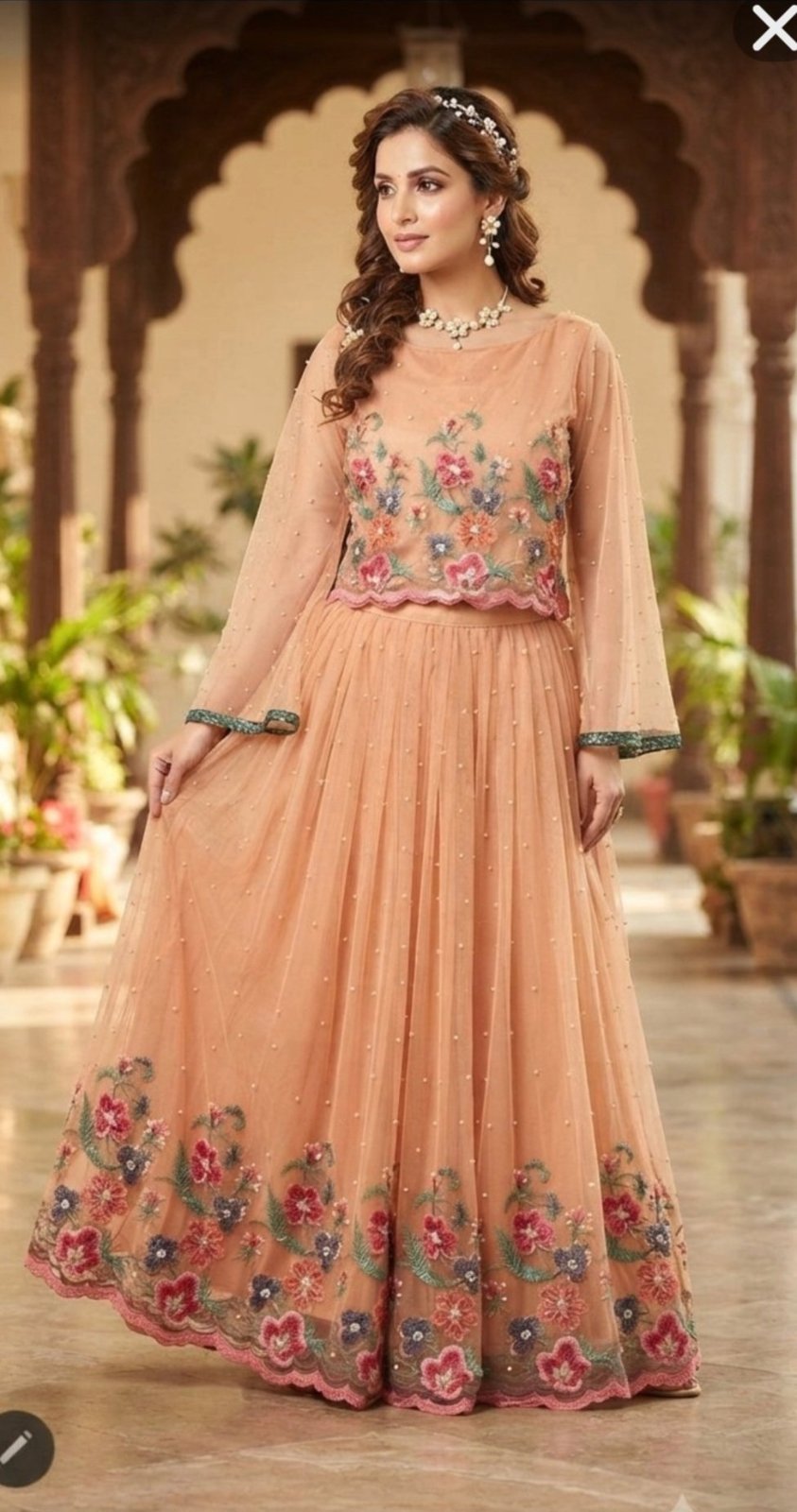 Ensemble tulle