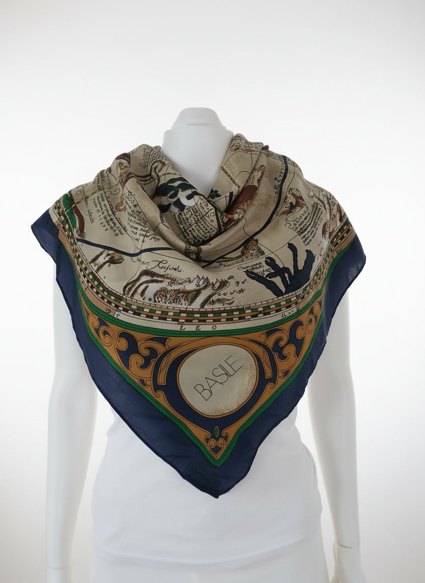 Foulard BASILE 100% soie