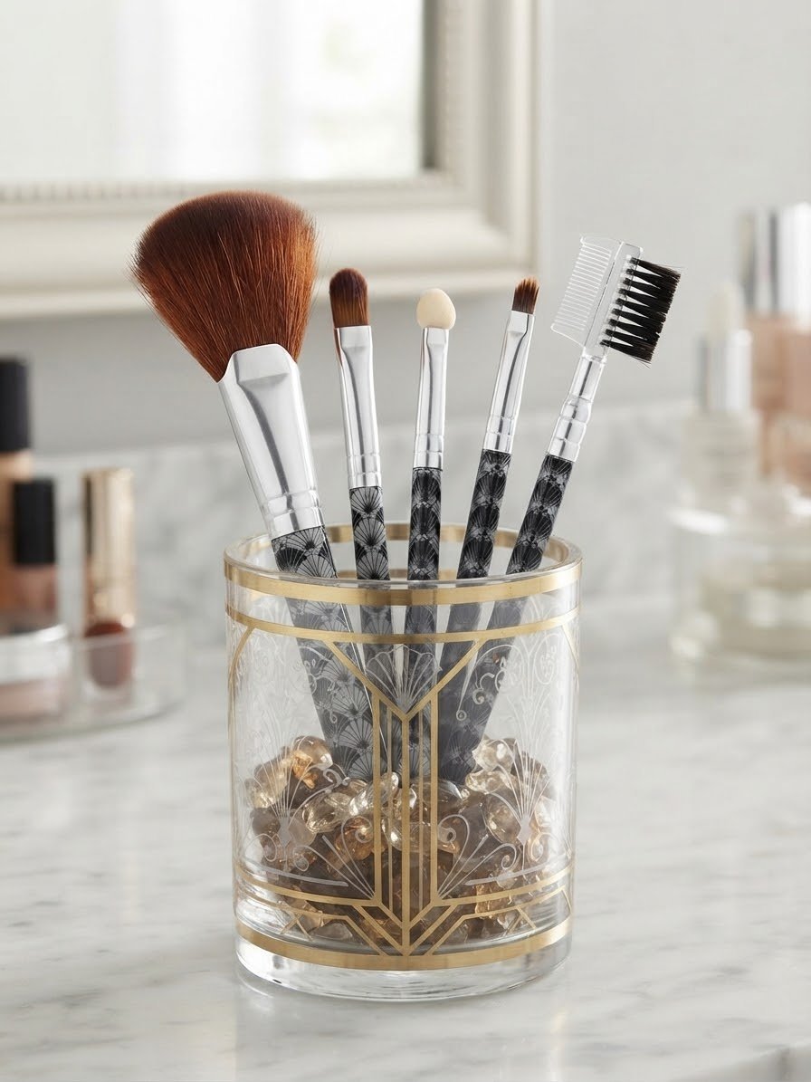 Lot de pinceaux de maquillage 