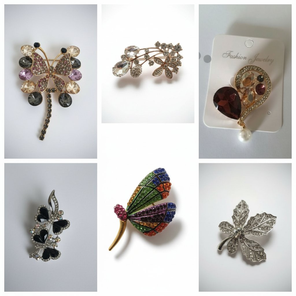 Broche au choix à 28d chacune