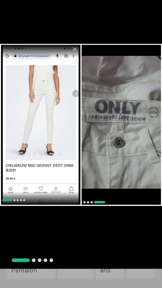 pantalon ONLY