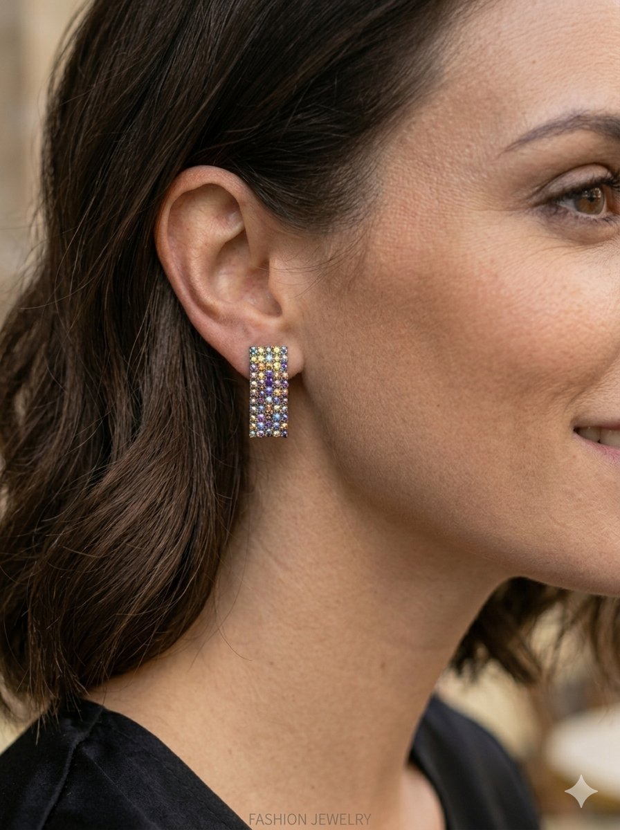 Boucles strass