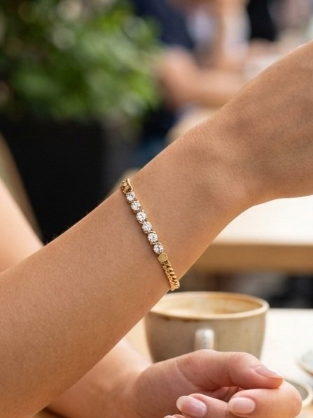 Bracelet doré 