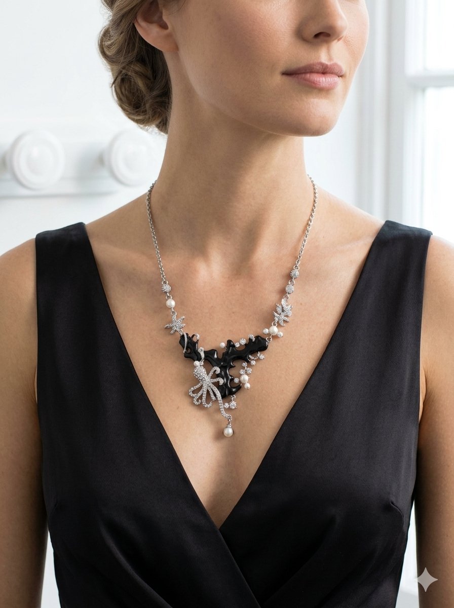 Collier fantaisie 