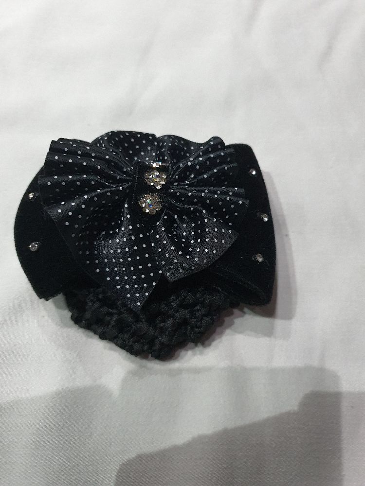 attache-cheveux noir