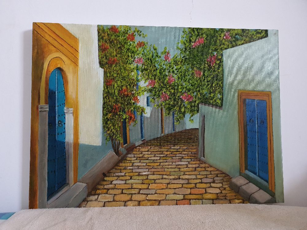 Peinture à l huile